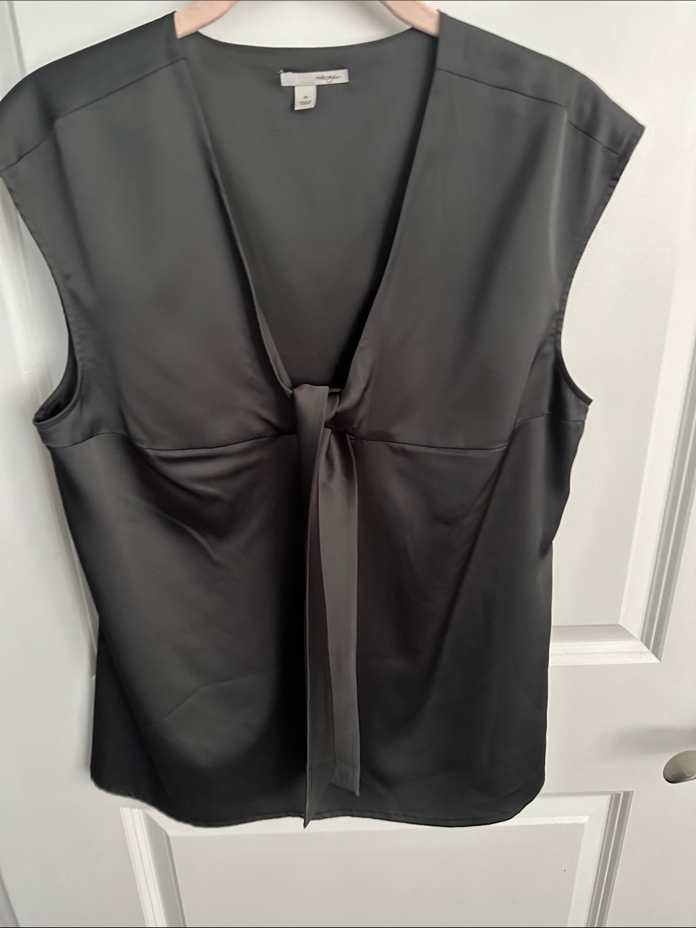 Halogen Black Top with White Label
